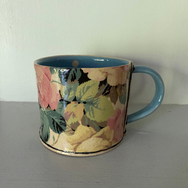 Small Floral Mug  By Virginia Graham