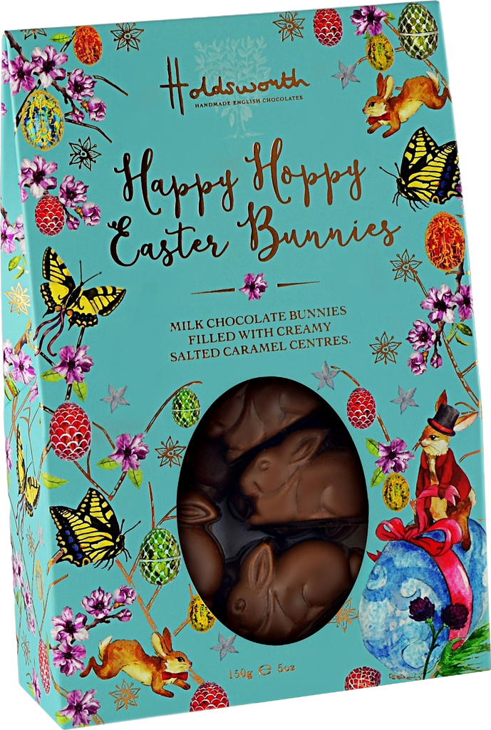 Happy Hoppy Easter Chocolate Bunnies