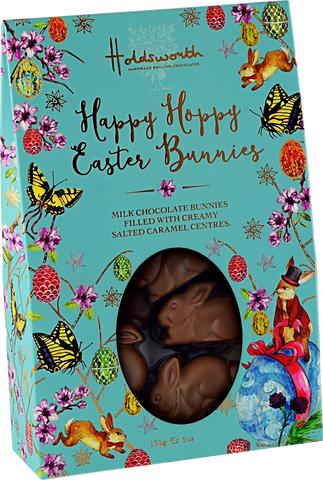 Happy Hoppy Easter Chocolate Bunnies