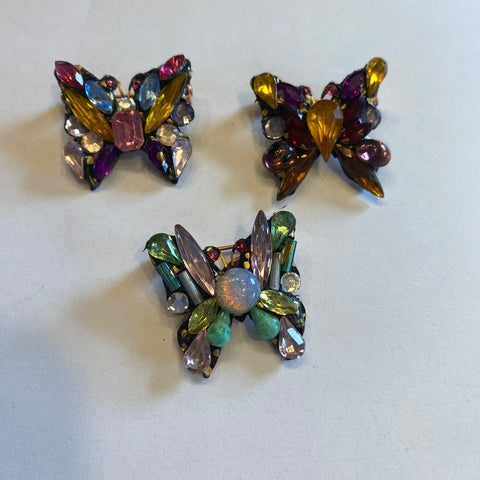 Vintage Style Small Butterfly Brooch