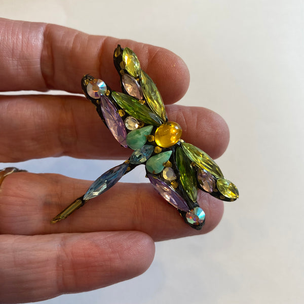 Vintage Style Dragonfly Brooch