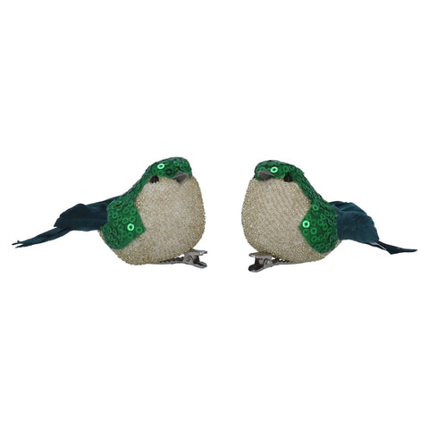 Green Sequined Bird