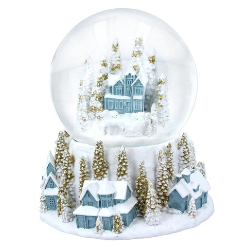 Village Scene Snow Globe