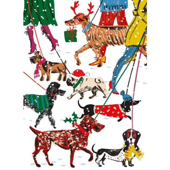 Christmas Card Pack - Walkies