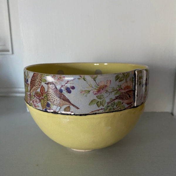 Large Yellow Bowl By Virginia Graham