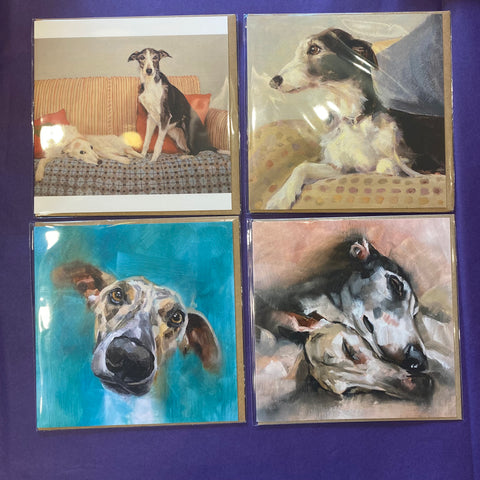 Cards - Greyhounds, Lurchers, Whippets