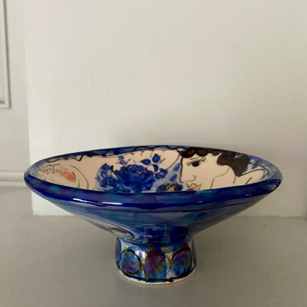 Small Blue Bowl by Karen Atherley