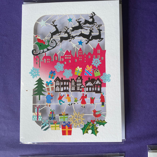 Christmas Cards - Lasercut Selection C