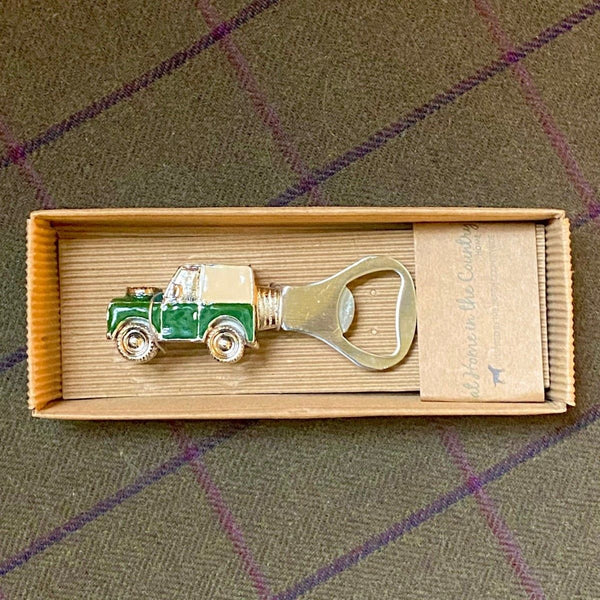 Green Vintage 4 x 4 Bottle Opener