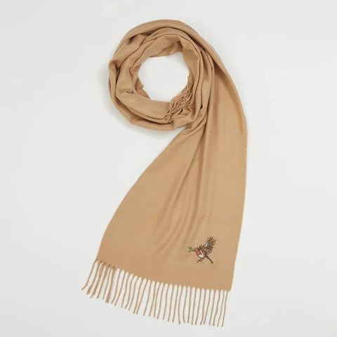 Robin Camel Scarf