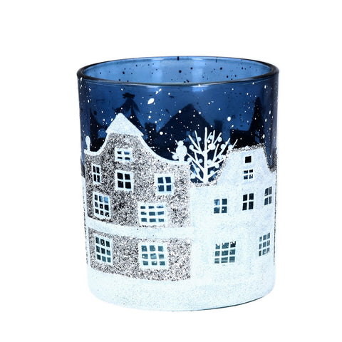 Street Scene Tea Light Holder