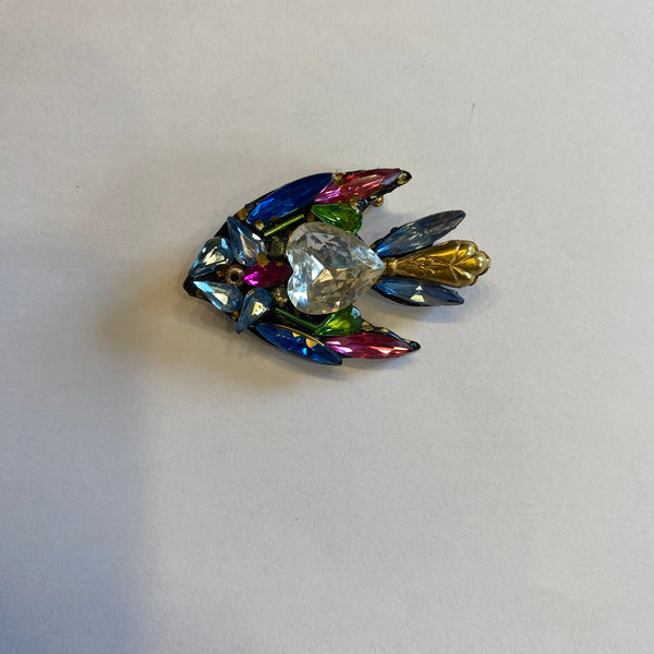 Vintage Style Fish Brooch