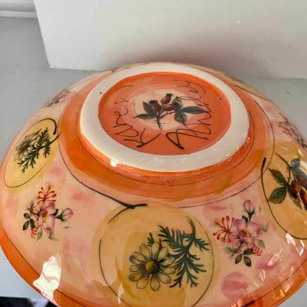 Orange Dish by Karen Atherley