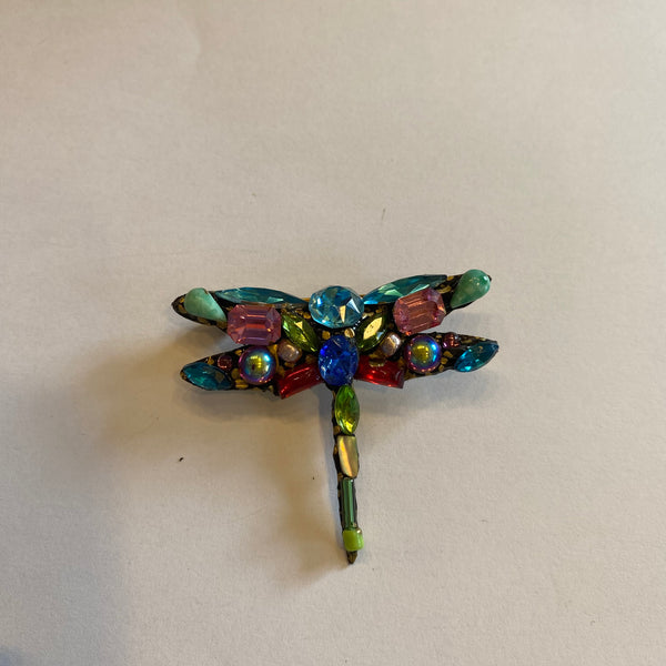 Vintage Style Dragonfly Brooch