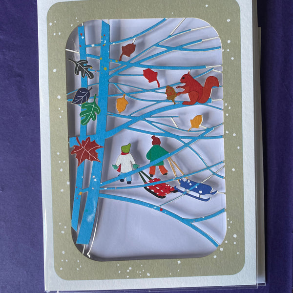 Christmas Cards - Laser Cut Selection B