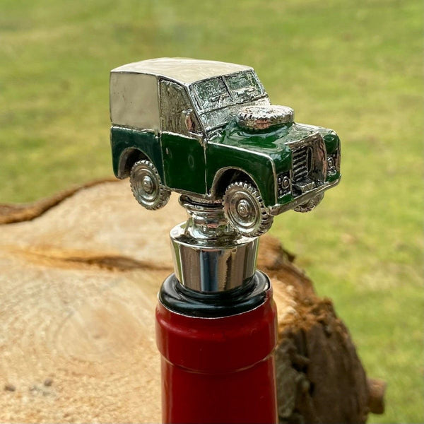 Green Vintage 4 x 4 Bottle Stopper