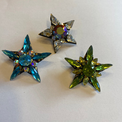 Vintage Style Star Brooch