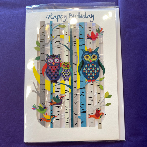 Birthday Cards - Laser Cut A