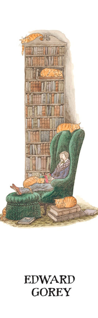 Bibliophile with Cats Book Mark