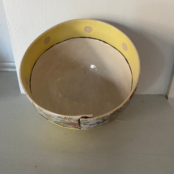 Large Yellow Bowl By Virginia Graham