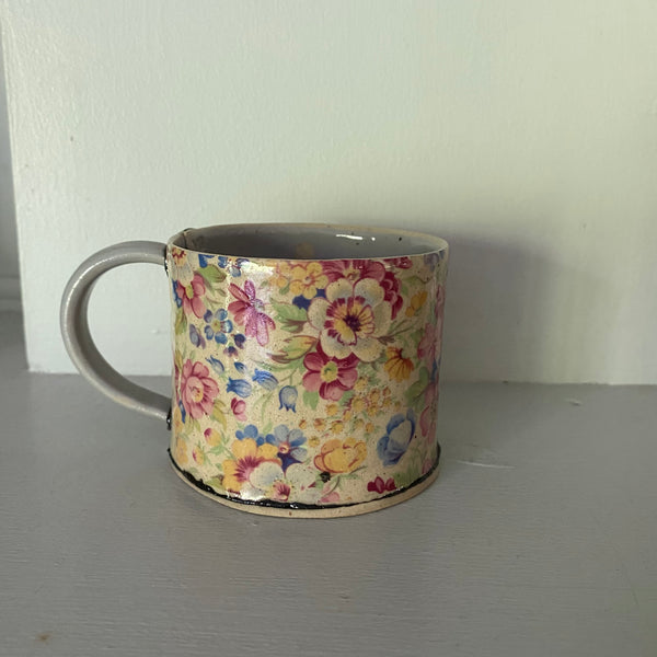 Small Floral Mug  By Virginia Graham