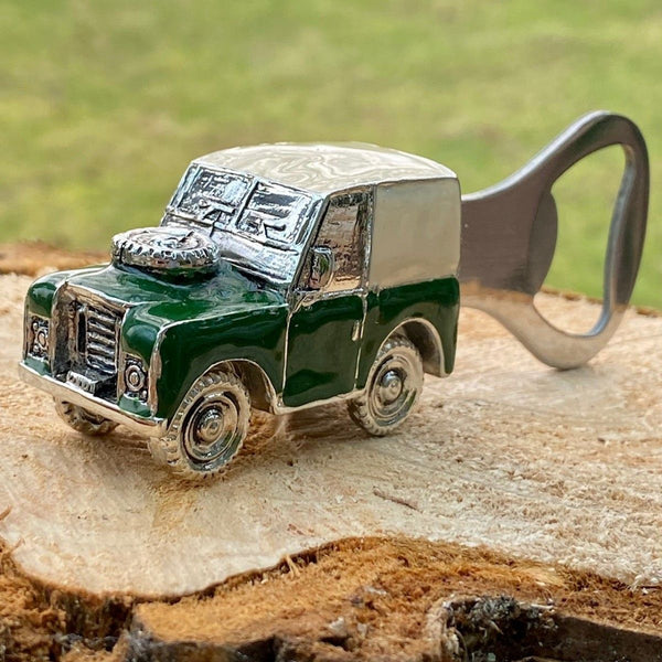 Green Vintage 4 x 4 Bottle Opener