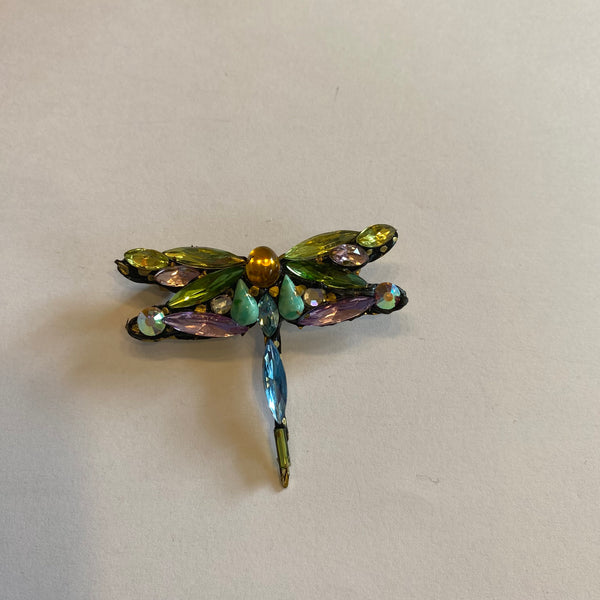 Vintage Style Dragonfly Brooch