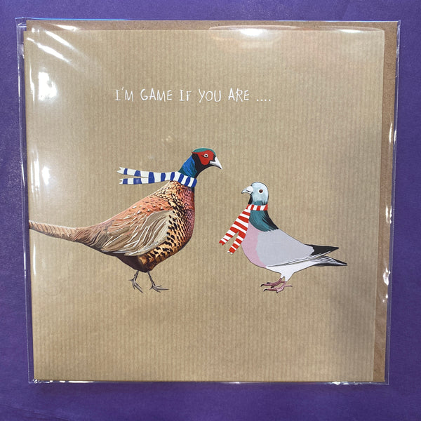 Cards - Love pheasants, otters, records