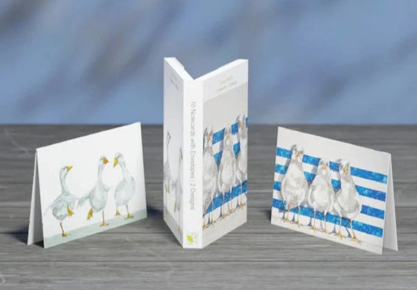 Set of Notecards - Bev Davies Birds