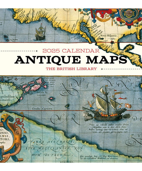 Wall Calendar 2025 Antique Maps