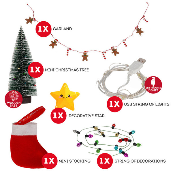 Jingle All The Way - Xmas Desk Decoration Kit