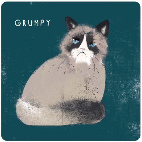 Grumpy Cat Coaster