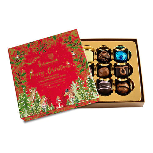 Holdsworth Christmas Chocolate Box Red