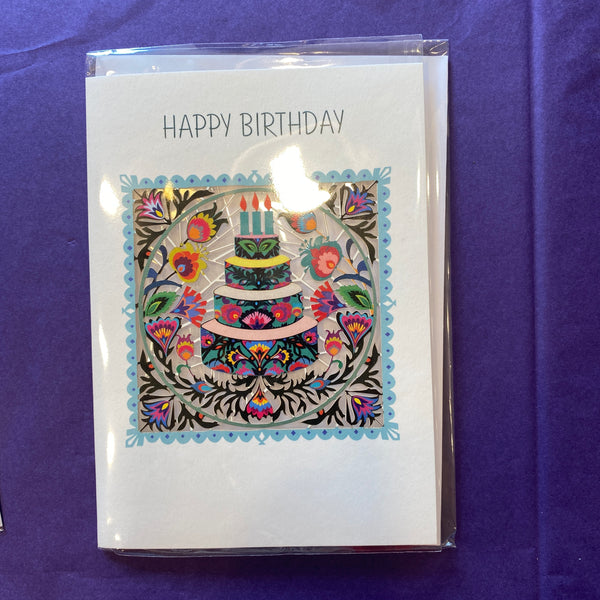 Birthday Cards - Laser Cut A