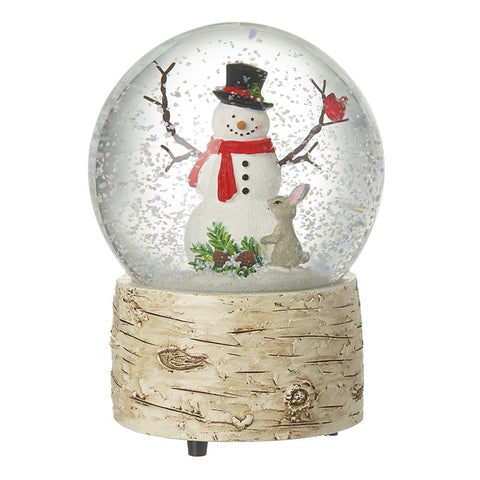 Snowman Musical Snowglobe