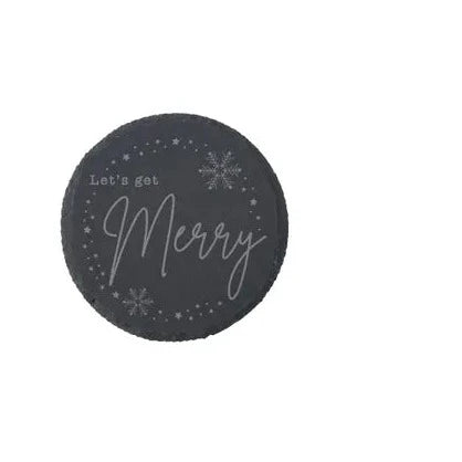 Christmas Slate Coaster