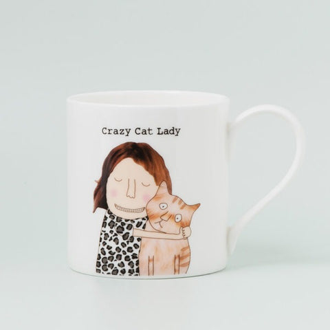 Crazy Cat Lady Mug - Rose Made a Thing