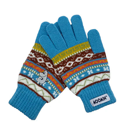 Moomin Fairisle Gloves