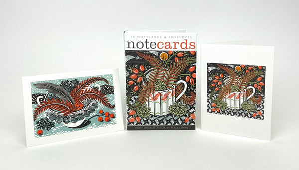 Notecards - Ferns by  Angie Lewin