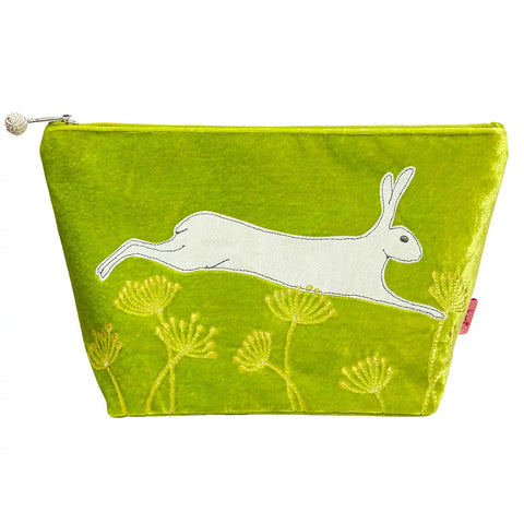 Leaping Hare Large Cosmetic Bag