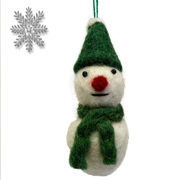 Felt Christmas Snowman