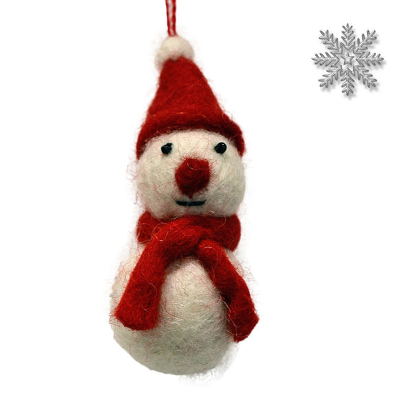 Felt Christmas Snowman