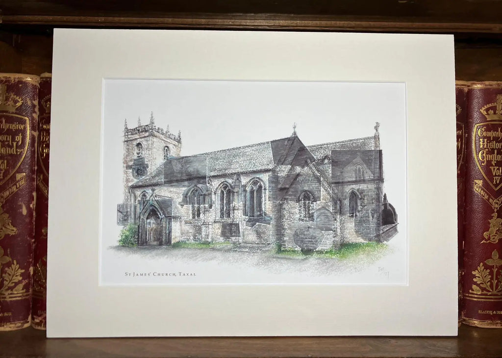 Taxal Church by Rebecca Clitheroe