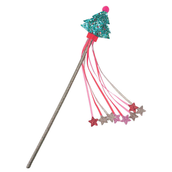 Christmas Tree Glitter Wand