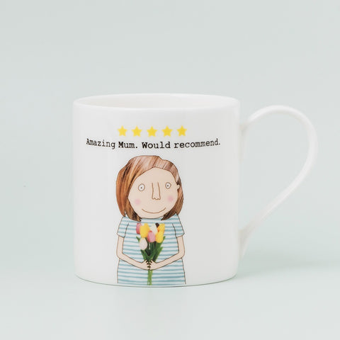 Five Star Amazing Mum Mug - Rose Made a Thing