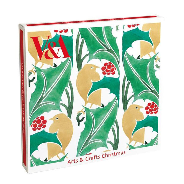 Christmas Card Pack - V & A Arts and Crafts