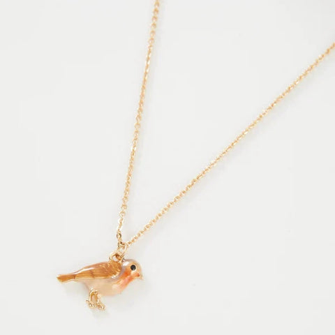 Robin Charm Necklace