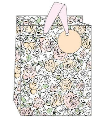 Pink Rose Gift Bag