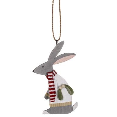 Hare in Jumper Christmas Decoration