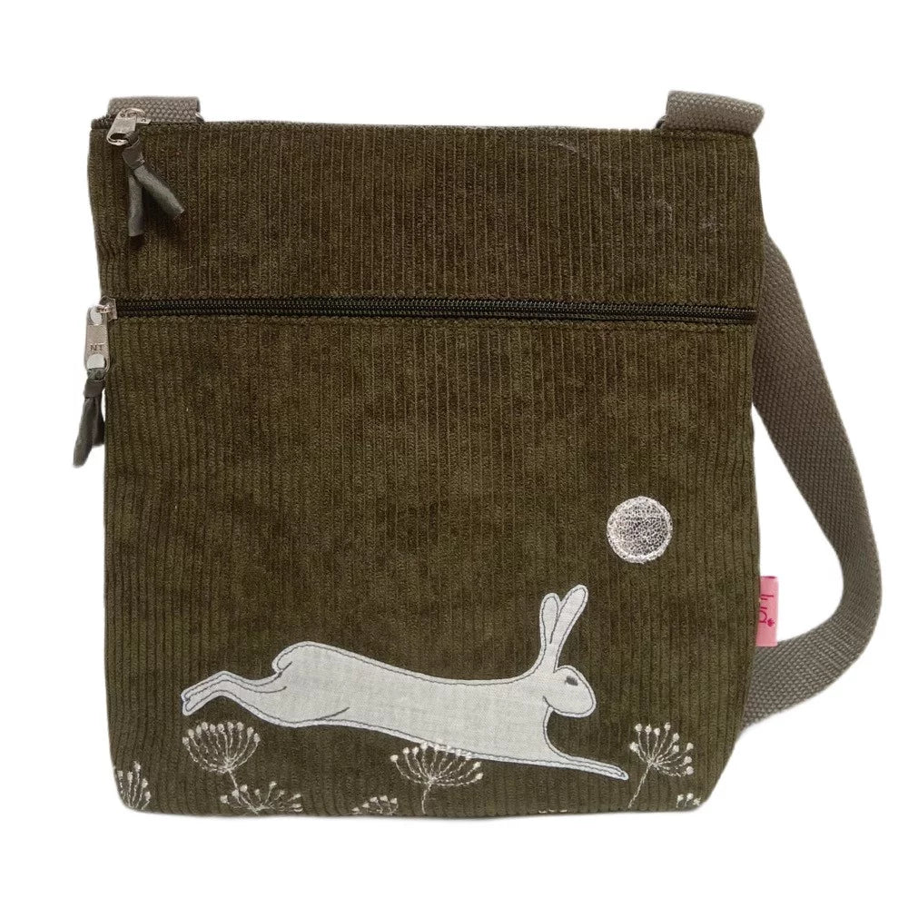 Leaping Hare Messenger Cross Body Bag